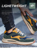 Lightweight Work Shoes Men Women Work Sneakers Boots Puncture-Proof Indestructible Shoes Breathable Steel Toe Safety Shoes Men