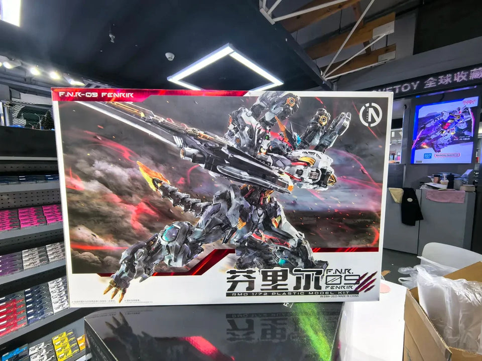 New In Stock IN ERA+ FNR-09 FENRIR Assembling Model Mecha Toys  Infinite Dimension RMD 1/72 PLASTIC MODEL KIT Wolf king