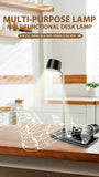 Multifunction LED Desk Lamp Wireless Charger Pad Stand Clock Bluetooth Speaker Night Light USB Port Night Lighting