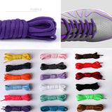 1 Pair Oval Athletic Shoelaces Half Round Shoe Laces for Sneakers,Shoelaces for Athletic Running Sneakers Shoes Boot Strings