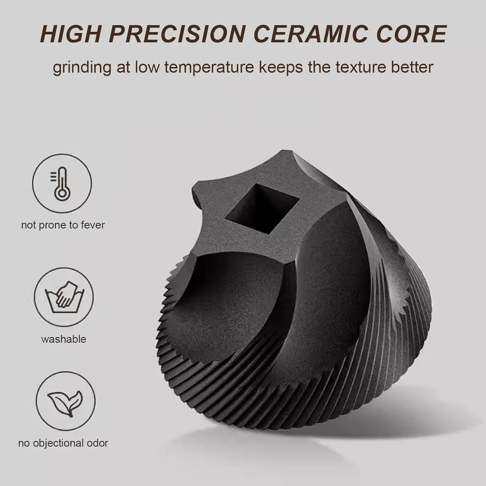 Electric Coffee Bean Grinder Rechargeable 40 Gears External Adjustable Household Portable Hand-Pour Electric Mini Coffee Grinder