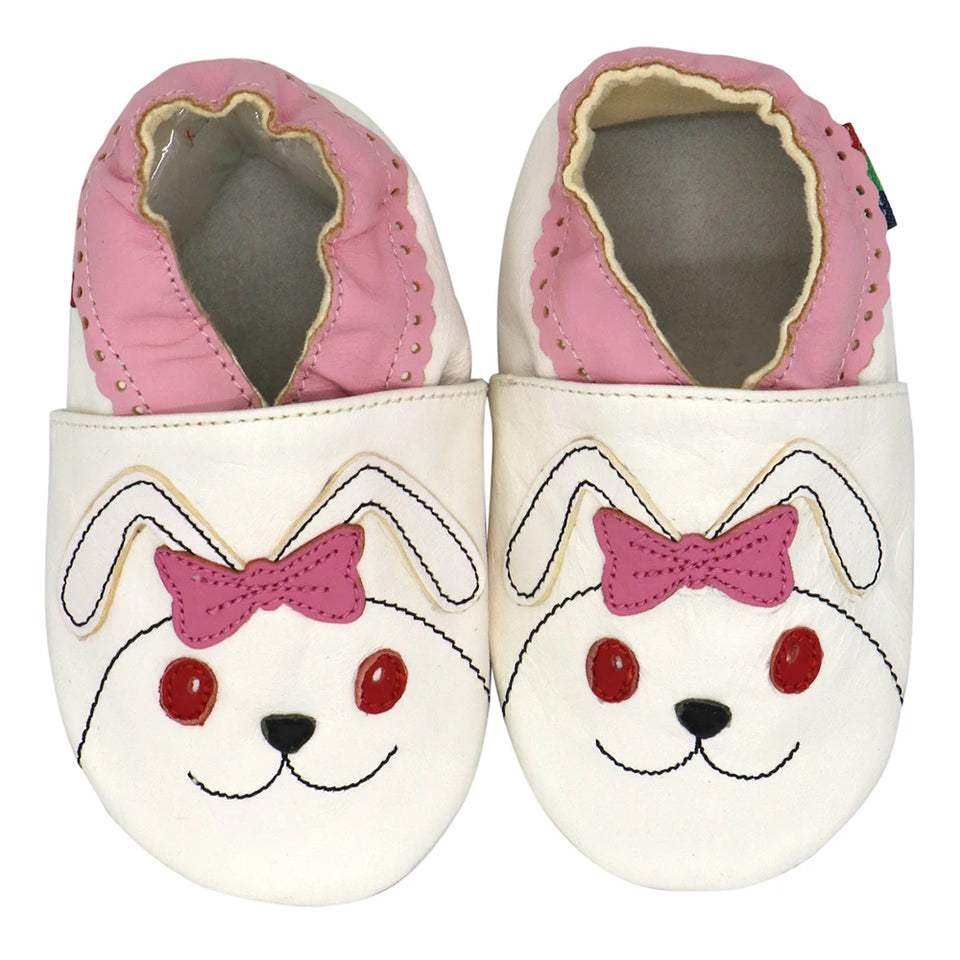 002Carozoo Girl Boy Shoes Soft Sheepskin Leather Shoes Skid-Proof Soft Soled Shoes Baby First Walkers Shoe Fit 0-24 Monther