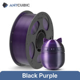 ANYCUBIC Dual-Color Silk Filament Silk Texture FDM 3D Printer PLA Filament Shine Bright Multicolor Silk 3D Printing Material