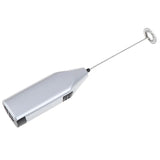1PC Handhold Milk Frother Battery Operated Foam Maker Electric Egg Beater Whisk Stainless Steel