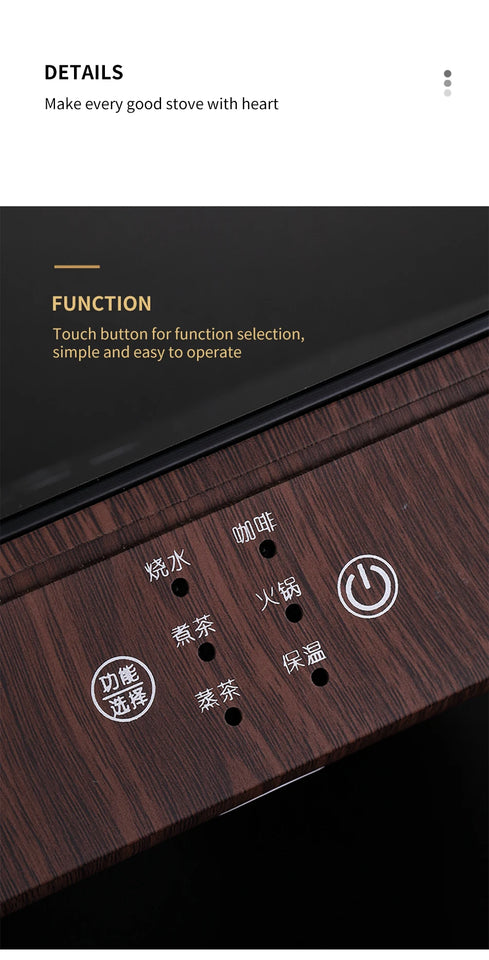 Mini Electric Pottery Stove Home Use Multifunctional Induction Cooker for Boiling Water And Tea Compact Household Tea Set