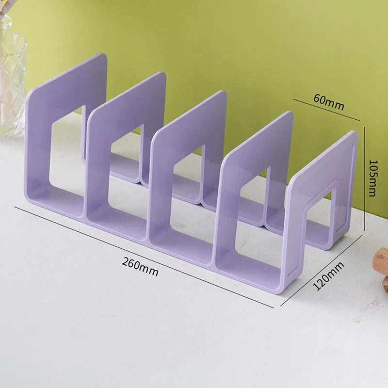 {YY30} Multi-purpose Thickened Book Storage Desk Organizer Shelf For Book Magazine File School Office Supplies Storage Artifact