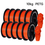 Geeetech PETG 10 Rolls Filament 3d print wire Vacuum Packaging 1KG/roll 1.75mm 100% Filament for most FDM 3D printer
