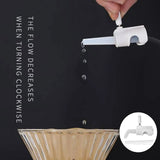 Coffeeware Coffee Makers Pour Over Coffee Kettle Gooseneck Drip Kettle Flow Control Valve Accessaries for Coffee Kitchen