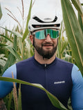 DAREVIE Man Cycling Maillot SPF 50+ Training Level Cycling Jersey Man Quick Dry Anti-Slip Light Soft Men's Cycling Clothing