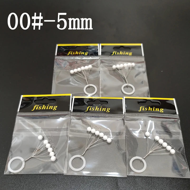 30pcs/lot Ball Seven-star Float Round Bobber Carp Fishing Float Accesories Pesca Fishing Buoys 00# 0# 1# 2# 3# 4# 5# A520