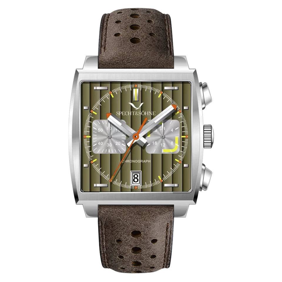 Specht & Söhne 2026 New Arrivals Hot Selling Fashion Men's Watches Stainless Steel Japan VK63 Chronograph Quartz Wristwatch