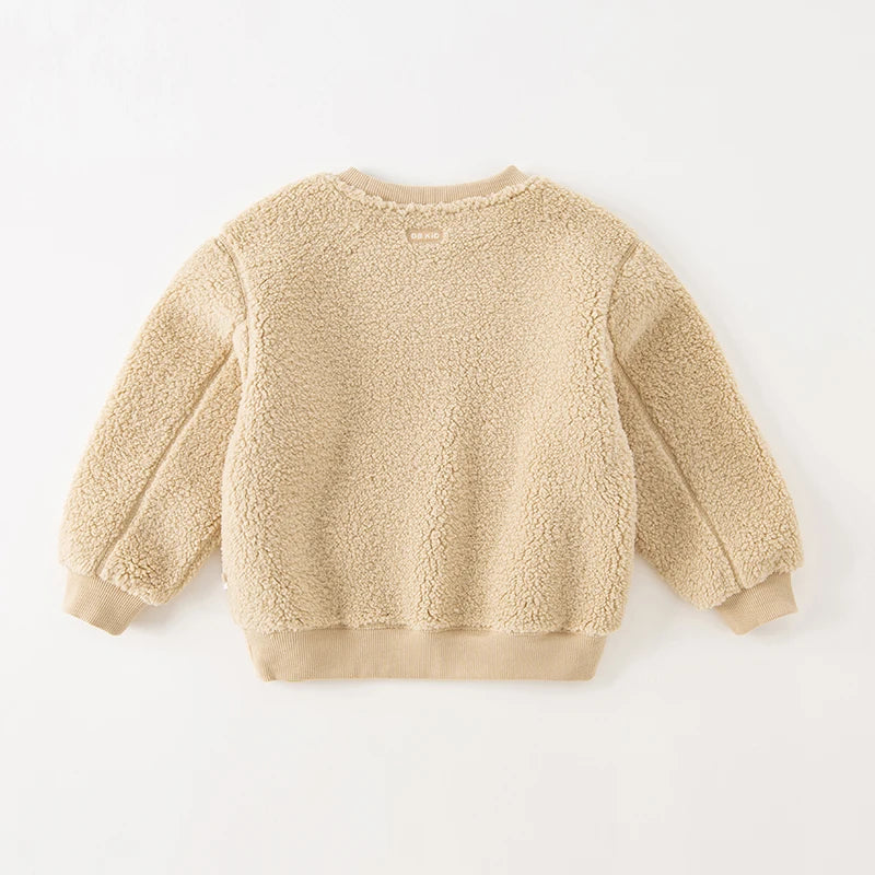 Dave Bella 2023 New Autumn Winter Girls Boys Baby Children Top Sweatshirt Casual Fashion Pullover Gentle Outdoor Party DB4237447