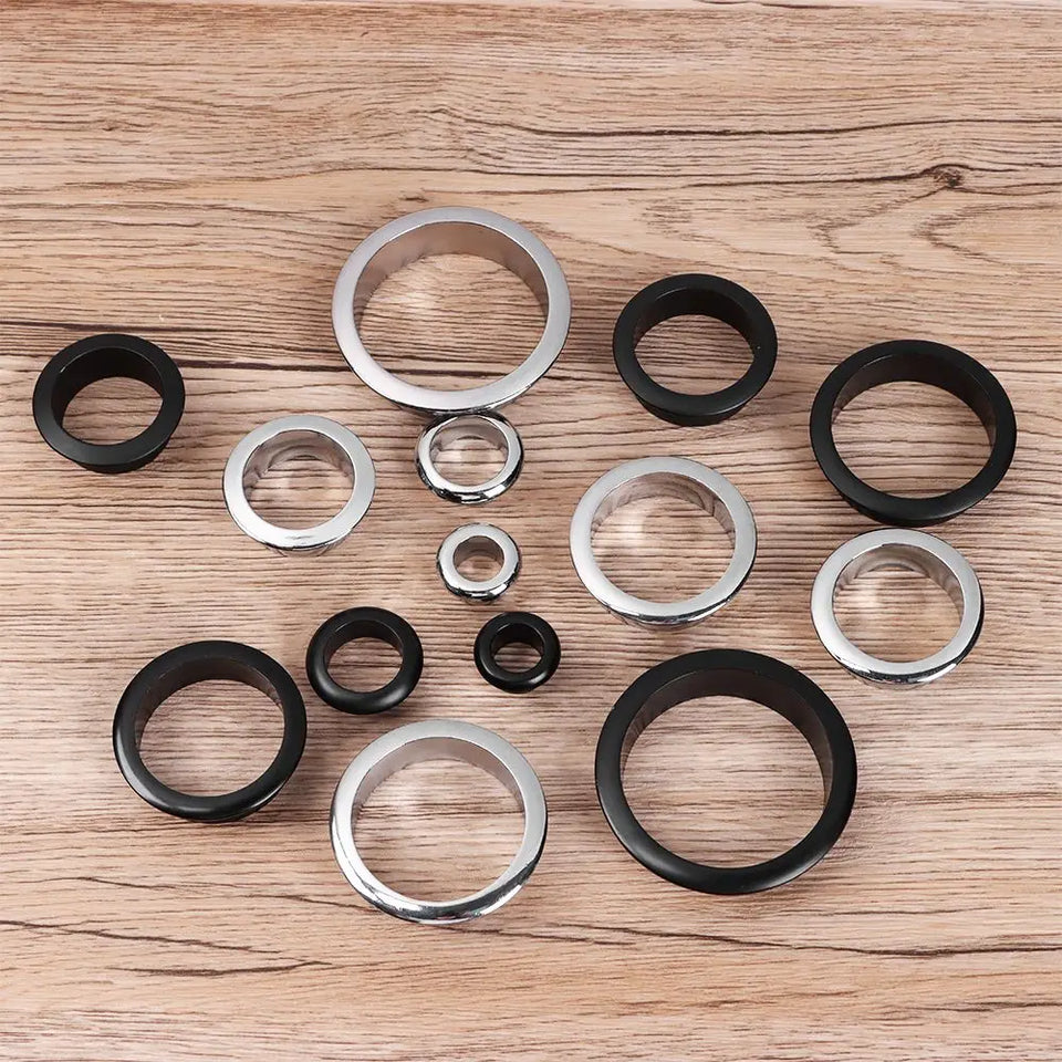 Computer Desk Cable Grommets Wire Hole Cover Cabinet Vent Decorative Ring Cable Outlet Port Furniture Hardware Desk Organizer