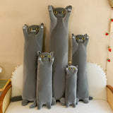 15 Styles 50-150cm Long Cat Plush Toys Stuffed Soft Pause Office Dog Doll Bed Sleepping Pillow Home Decor Birthday Girls Gifts