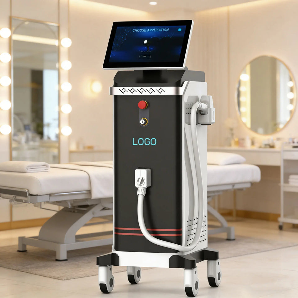2026 New Portable Standing Commercial Multi-Purpose Diode Laser Beauty Device for Hair Removal & Skin Rejuvenation