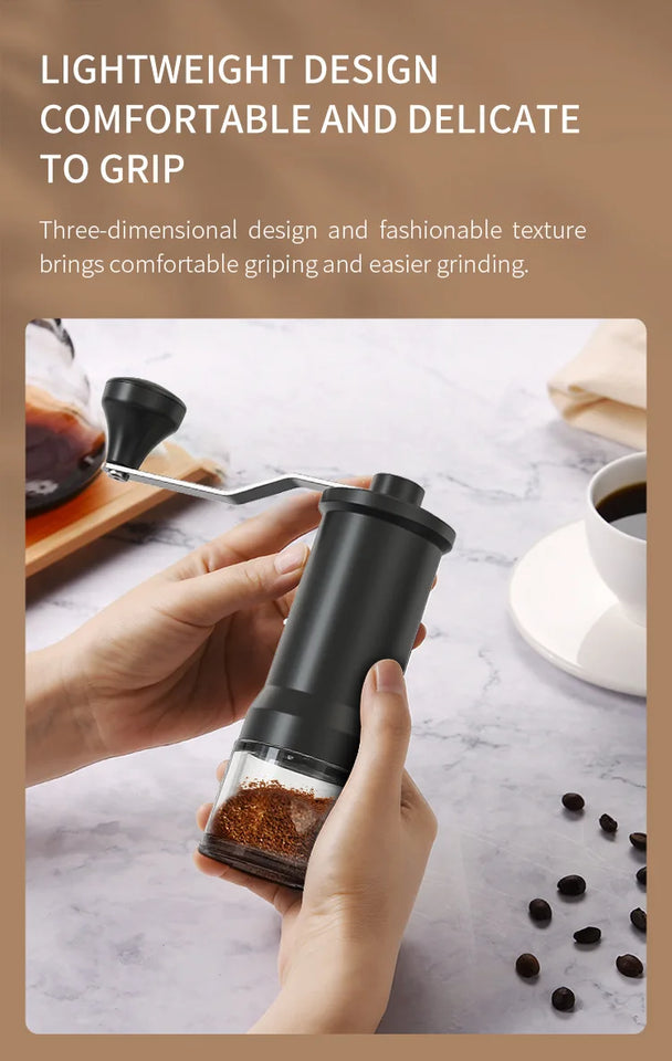 Manual Coffee Grinder Hand-Cranked Coffee Machine Home Small Manual Grinder Hand-Cranked Bean Grinder Coffee Bean Grinder