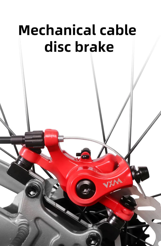 Bicycle Disc Brake Aluminum Alloy Mechanical Wire Pull Disc Brake MTB Bike MT200 160/180MM Caliper Hydraulic Disc Brake