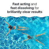 52037R Pool Care Shock Advanced Swimming Pool Chemical Cal Hypo Formula Prevents Bacteria Algae Restores Crystal 1lb (12 Pack)