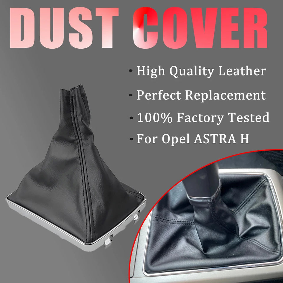 Top quality Gear Lever Shift Knob Boot Case Collar Parking Handbrake Cover For OPEL ASTRA III H 1.6 VAUXHALL 2004-2010