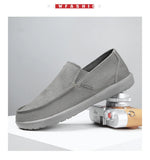Fashion Men's Sneakers Canvas Breathable Men's Walking Driving Shoes Comfortable Outdoor Men Flats Casual Shoes Tenis Masculino