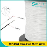 10 Colors UL10064 Ultra Fine Micro Wires FEP Insulation 26 28 30 32 34 36 40 AWG DIY High Conductivity Copper Cable for Solder