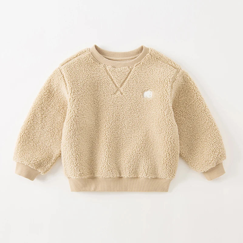 Dave Bella 2023 New Autumn Winter Girls Boys Baby Children Top Sweatshirt Casual Fashion Pullover Gentle Outdoor Party DB4237447
