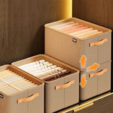 Closets Clothes Organizer Large Capacity Pants Jeans Storage Box Cabinet Drawers Underwear Socks T-Shirt Wardrobe Organizer