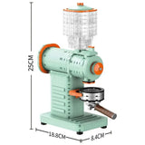 Coffee Maker Model Building Blocks Toys Diverse Coffee Machine Designs Kids Pretend Play Store Tool Collectibles and Decorative