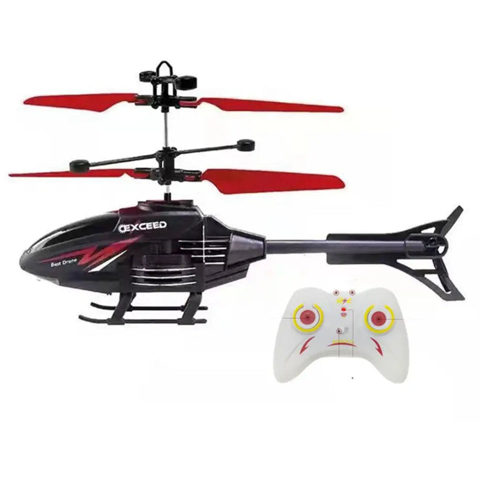 Remote Control Helicopter 2 Channel RC Helicopter Toys for Kids Flying Toys Infraed Induction Suspension Aircraft Charging Gifts