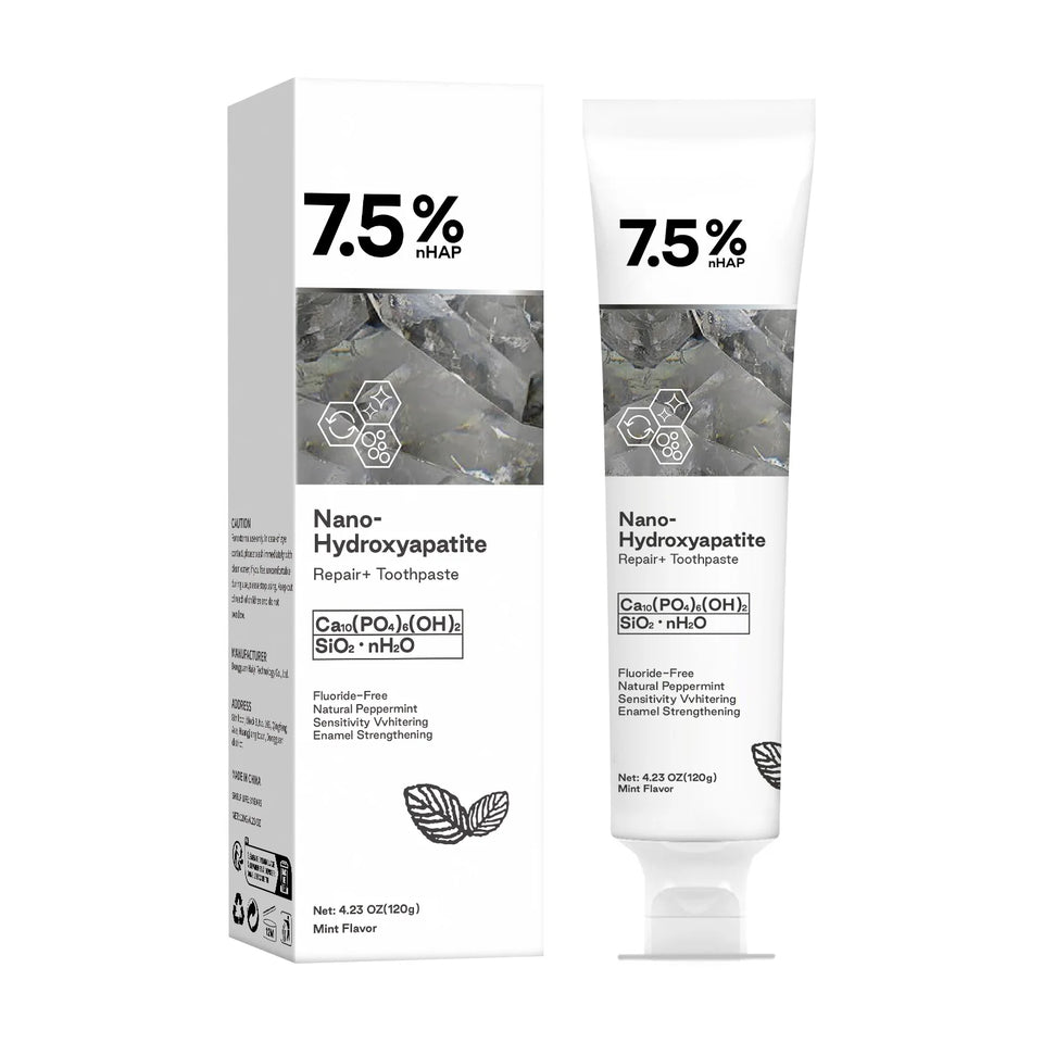 120g Nano Hydroxyapatite Toothpaste Remover Coffee/Tea Stain Improve Bad Breath Prevent Caries Fresh Breath Teeth Dental Care