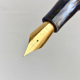 Smooth Asvine P20 Piston Filling Fountain Pen Acrylic Beautiful Patterns EF/F/M Nib with Golden Clip Writing Office Gift Box Pen