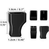 1/2/5Pcs Coffee Syrup Pump Tip Covers Pourer Cap Syrup Covers Silicone Cap Fits For Syrup Pump Pour Dispenser Oil Liquor Bottle