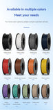 KINGROON 3D Printer Filament PLA Matte Filament 1.75mm 1KG 2KG 3KG High Precision No Bubbles 3D Printer Materials
