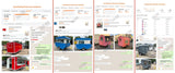 Outdoor Food Cart Street Lunch Kiosk Coffee Carts Mobile Food Trailer Food Truck Manufacturing for Outdoor Use