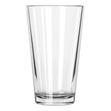 4 Pack Everyday Clear Pint Glasses Durable 16oz Tumbler Beer Water Smoothie Versatile Use Dishwasher Safe Classic Design Stylish