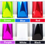 100pcs Silver Dumb Aluminum Foil Bags Heat Seal - Top Open Mylar Foil Bag Matte Surface Plastic Food Package Spices/Sauce Pouch