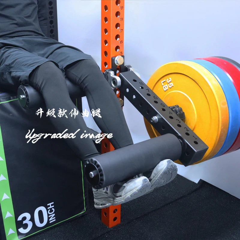 Sitting Leg Extension Device Trainer Leg Muscle Group Trainer Gym Assisted Leg Fitness Equipment Curl Machine Suitable for 16Mm/18Mm/26Mm/1Inch Aperture