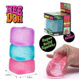 *2026 Hot NeeDoh Nice Cube 2.25" Super Solid Squish Sensory Squeeze Toy Stress Anxiety Relief Calming Fidget Toy for Kids Adults