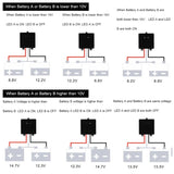 PowMr USA 24V 48V Battery Equalizer Voltage Balancer Equalize Voltage of Power Bank for Lifepo4 Battery to Extend Battery Life