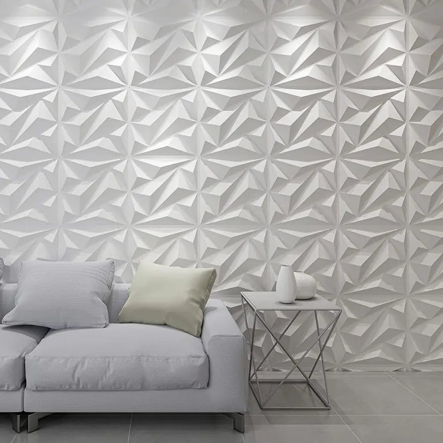10pcs 30x30cm 3D Art Wall Panel background wall decoration exterior 3D wallpaper suitable for room bathroom ceiling hotel office