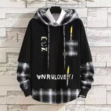 Top White Sports Suits Alphabet Pants Sets Sweatshirt Men's Clothing Plaid T Shirt Man Original Sweatpants Tracksuit Brands Xl