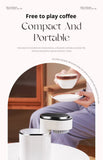 Compact Semi-Automatic Coffee Machine - Perfect for Espresso and American Coffee at Home