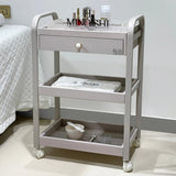 Organizer Rotating Salon Trolley Moving Modern Luxury Storage Trolley Cart Simple Tool Carritos Organizadores Salon Furniture
