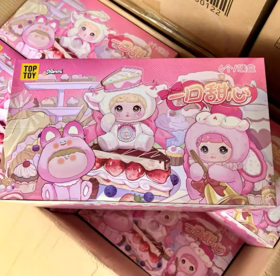 Hi Toy Genuine Nommi  A Bite of Sweetheart Series Blind Box Caixa Caja Girls Dolls Boys Gift Mystery Box Surprise Box Anime Toys