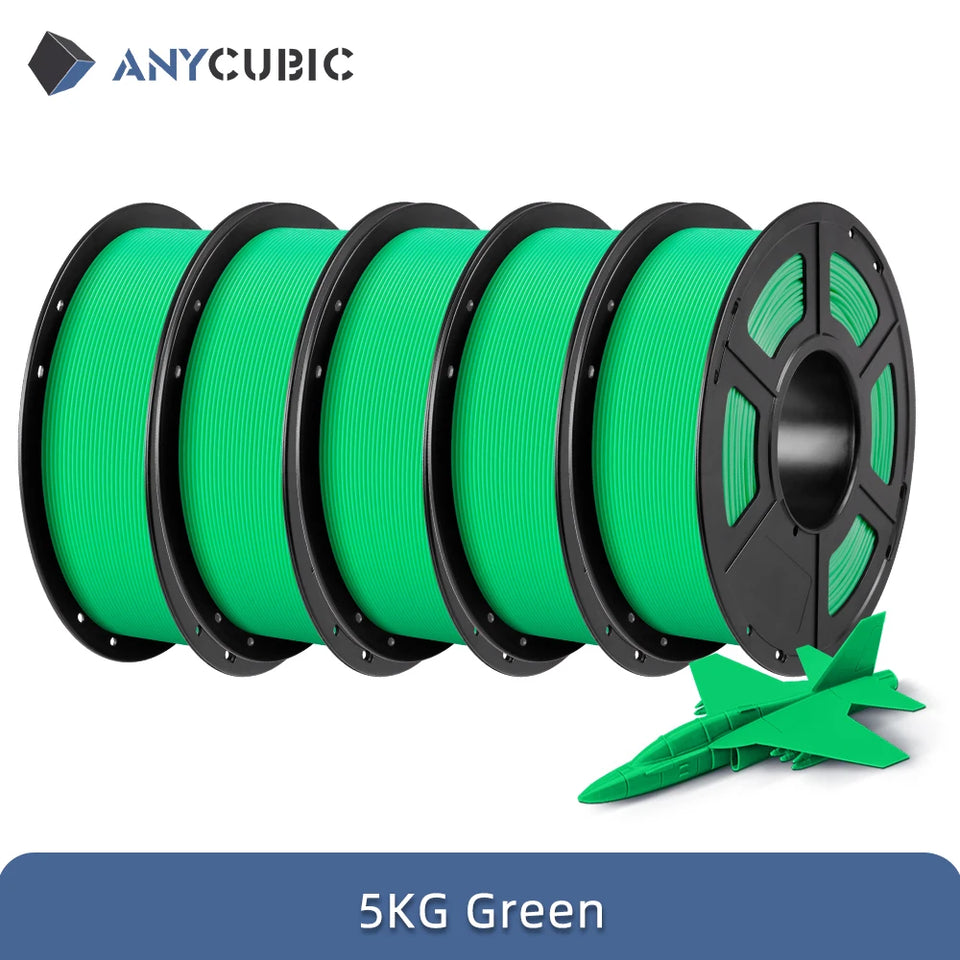 ANYCUBIC PLA 3D Filament For FDM 3D Printer 1.75mm Eco-friendly 3D Printing Material Failment For Kobra S1C 5KG EU US Warehouse