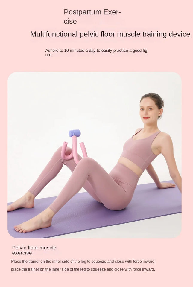 Multi Functional Leg Beauty Device Pelvic Floor Muscle Training Device Postpartum Leg Clamp Device Women Leg Training Device