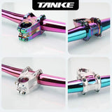 TANKE MTB Mountain Bike Stem Aluminum Alloy Ultralight High strength Short 31.8×28.6MM Bicycle CNC Stem DH/AM/XC Accessory upgra