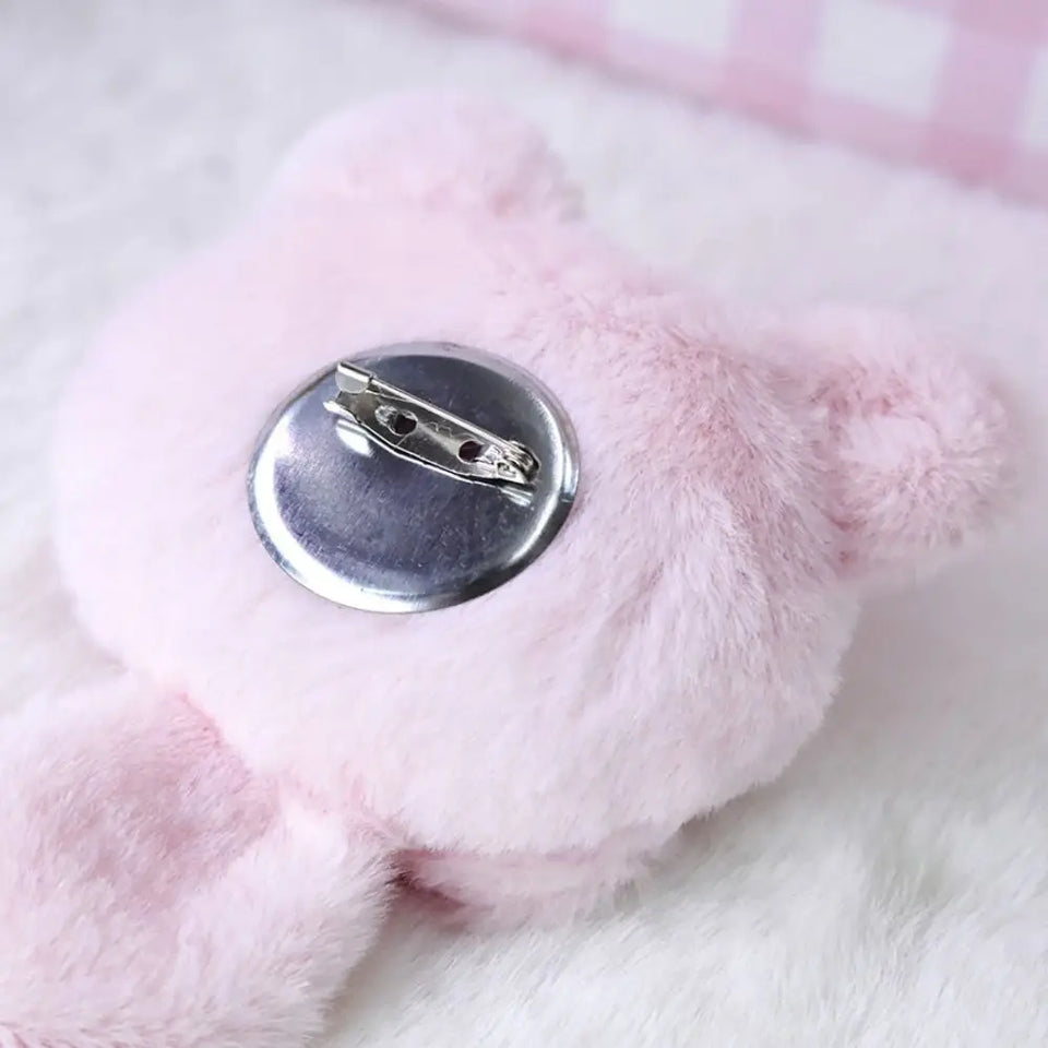 Kawaii Plush Brooch Coffee Cat Plush Keychain Soft Stuffed Cute Cat Plush Doll Colorful Ins Animal Plush Key Chain Kid Girls