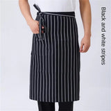 Chef Apron Special Kitchen Mens Hotel Restaurant Restaurant Back Kitchen Half-length Short Apron Household Cleaning
