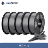 ANYCUBIC PLA 3D Filament For FDM 3D Printer 1.75mm Eco-friendly 3D Printing Material Failment For Kobra S1C 5KG EU US Warehouse